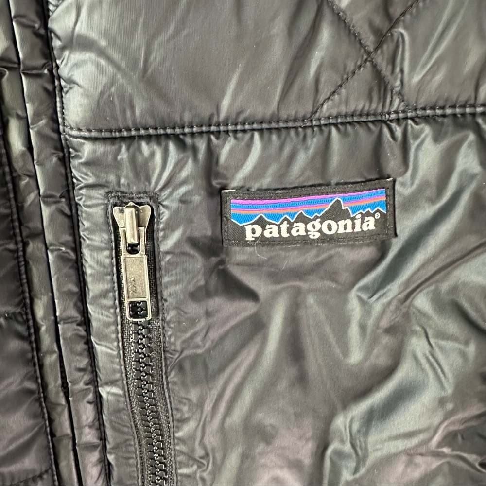 PATAGONIA Womens Radalie Black Puffer Parka SZ XS - Picture 4 of 9